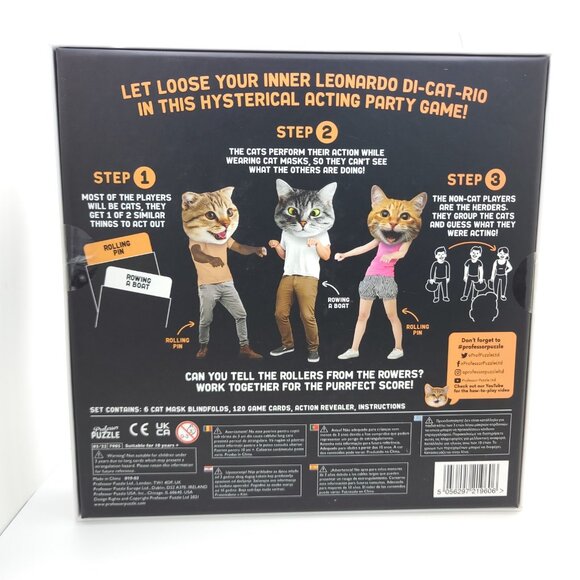 Like Herding Cats Board Game Professor Puzzle Ages 10+ New Sealed - Picture 6 of 9